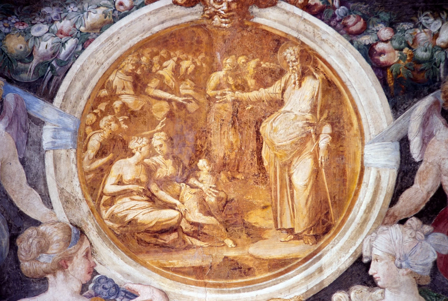 Perin del Vaga - 164, Accecamento di Elima, Castel Sant'Angelo, Roma 3
